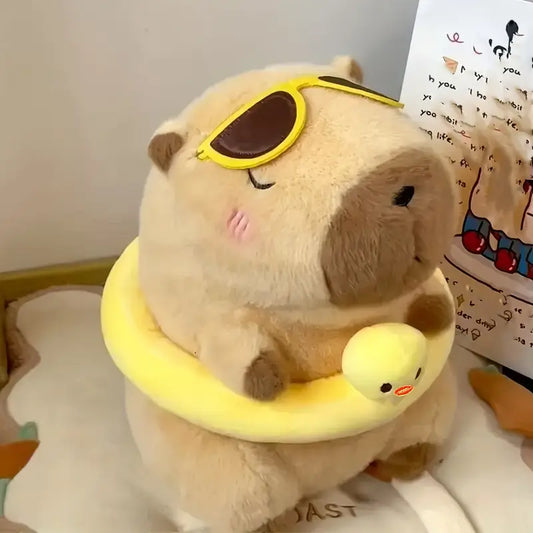 Плюшена играчка на лятото - капибара Бълбук