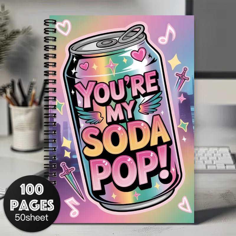 Тетрадка You’re My Soda Pop! – Kawaii Pop Стил (100 страници)