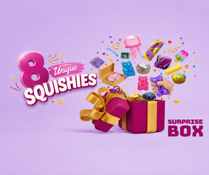 Squishy Surprise Box - мистериозни кутии с много изненади