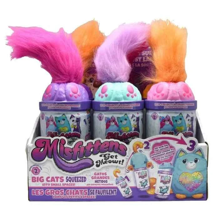 Плюшена играчка Misfittens – коте ИЗНЕНАДА