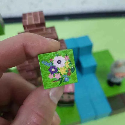 Магнитен конструктор Labubu – 76 блока + фигурка