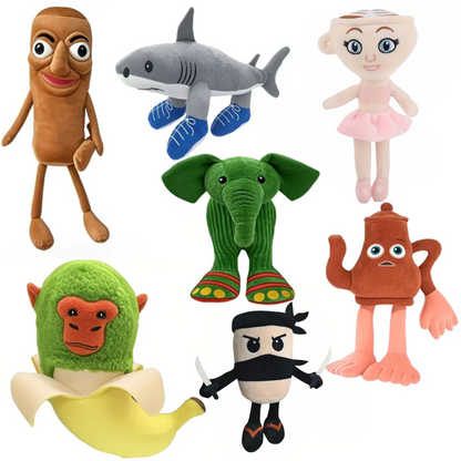 Колекция плюшени играчки Italian Brainrot – 7 героя