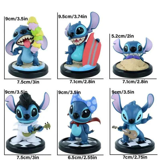 Колекционерски фигури Stitch - колекция Music Summer