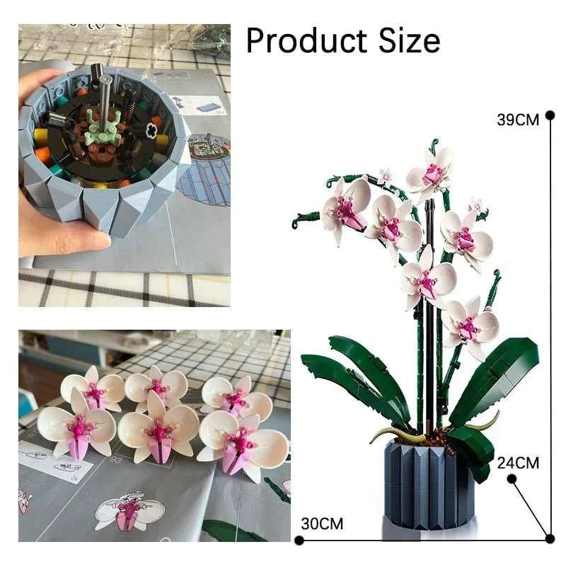 Декоративна орхидея – елегантен дизайнерски модел