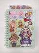Тетрадка Labubu 100 л. широки редове (холограма)