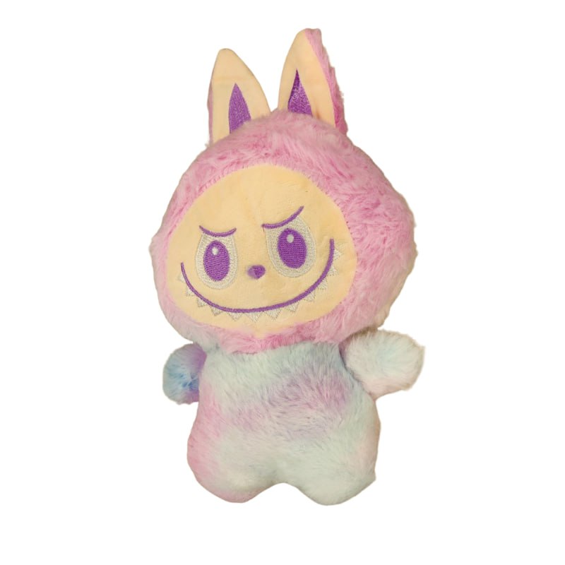 Плюшена играчка Labubu, 27 см (дъга)