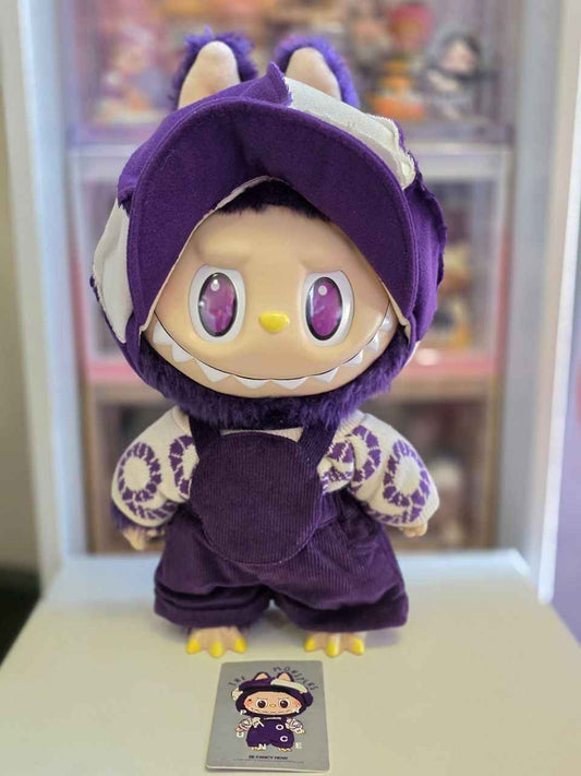 Колекционерска кукла Labubu Be Fancy Now, лимитирана серия, 40 см