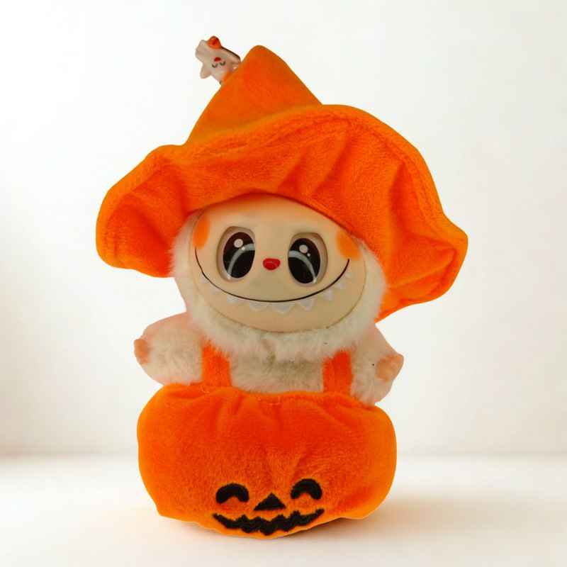 Labubu, готов за Halloween - Тиквичка