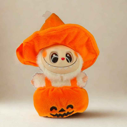 Labubu, готов за Halloween - Тиквичка