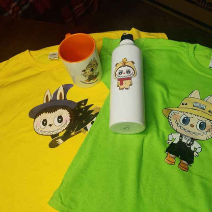 Бъндъл: Тениска + Керамична чаша + Алуминиева бутилка