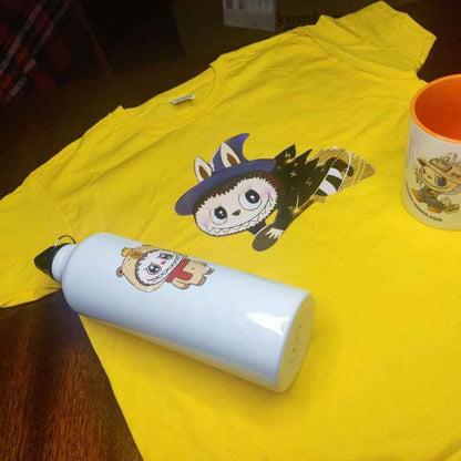 Бъндъл: Тениска + Керамична чаша + Алуминиева бутилка