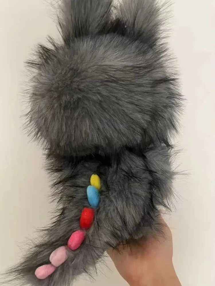 Колекционерска кукла Labubu Zimomo (secret), 38 см.