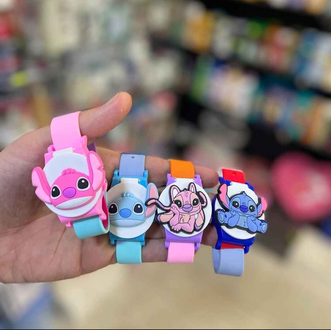 Детски дигитален часовник Stitch