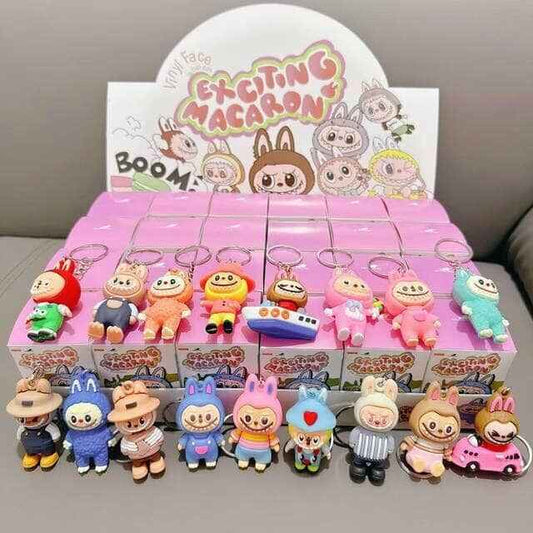 Ключодържател Labubu – колекция Exciting Macaron