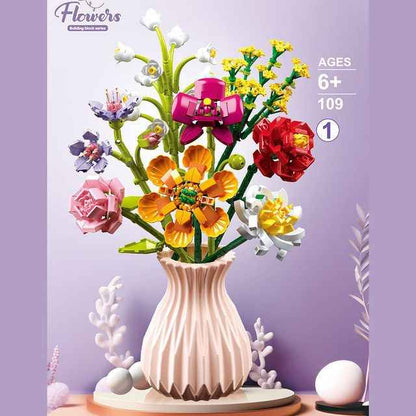 Конструктори "Цветя" – различни модели