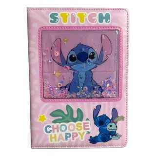 Тефтер Stitch с блестяща корица