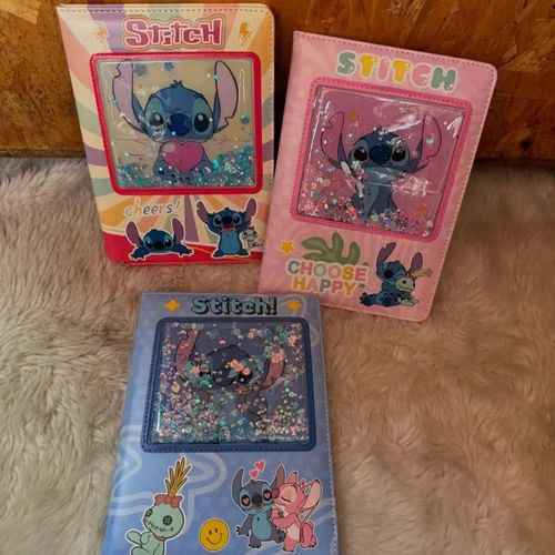 Тефтер Stitch с блестяща корица