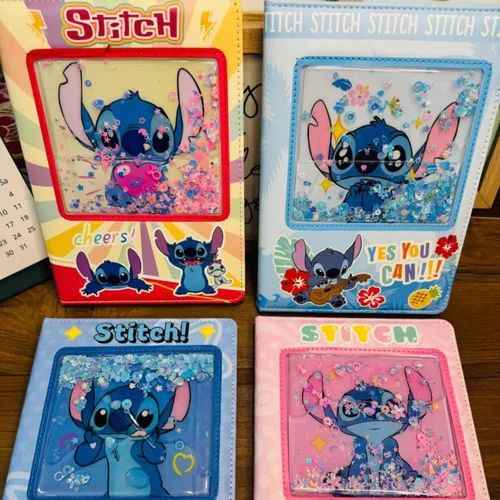 Тефтер Stitch с блестяща корица