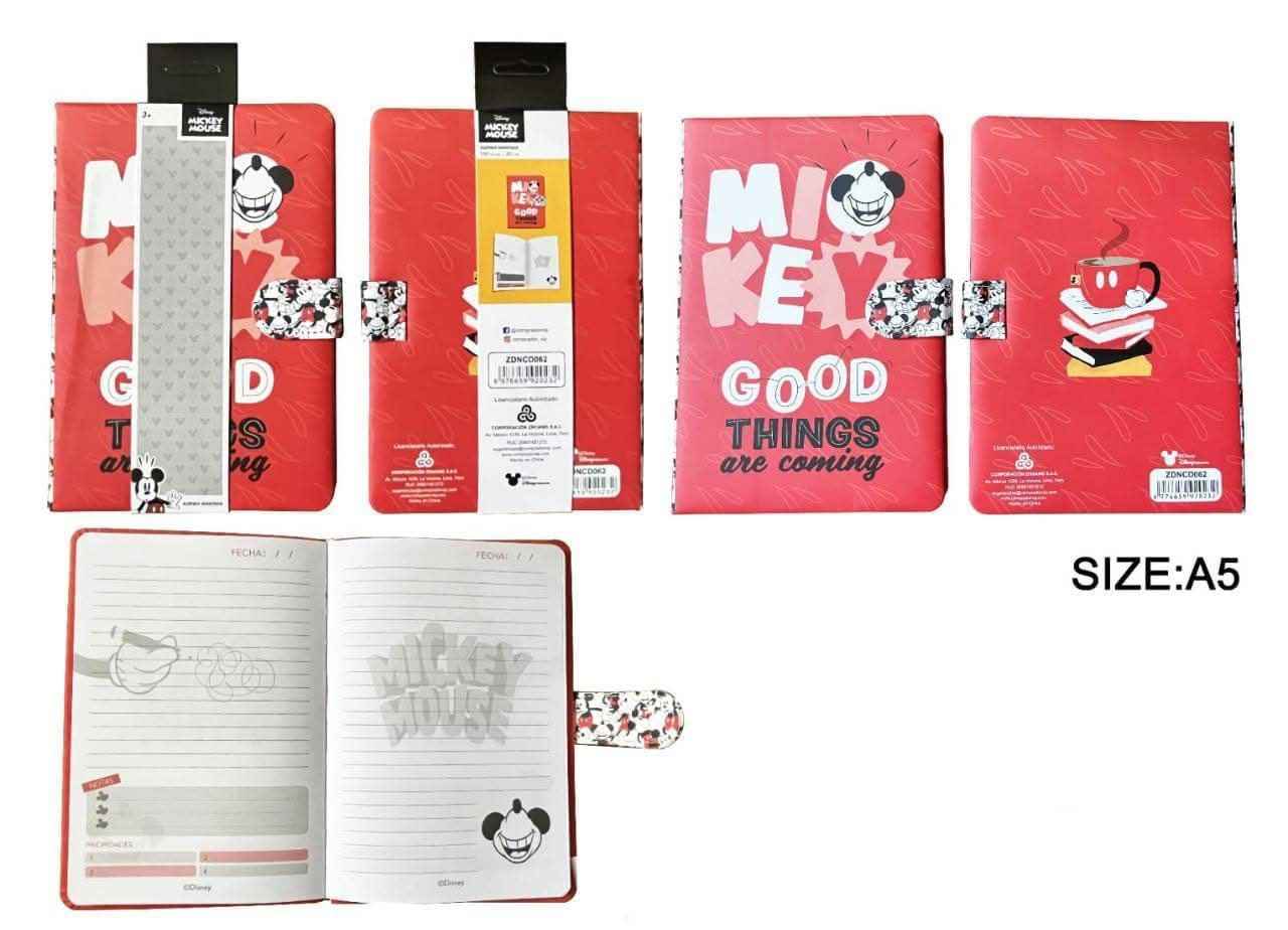 Тефтер Mickey или Minnie Mouse с магнитно закопчаване