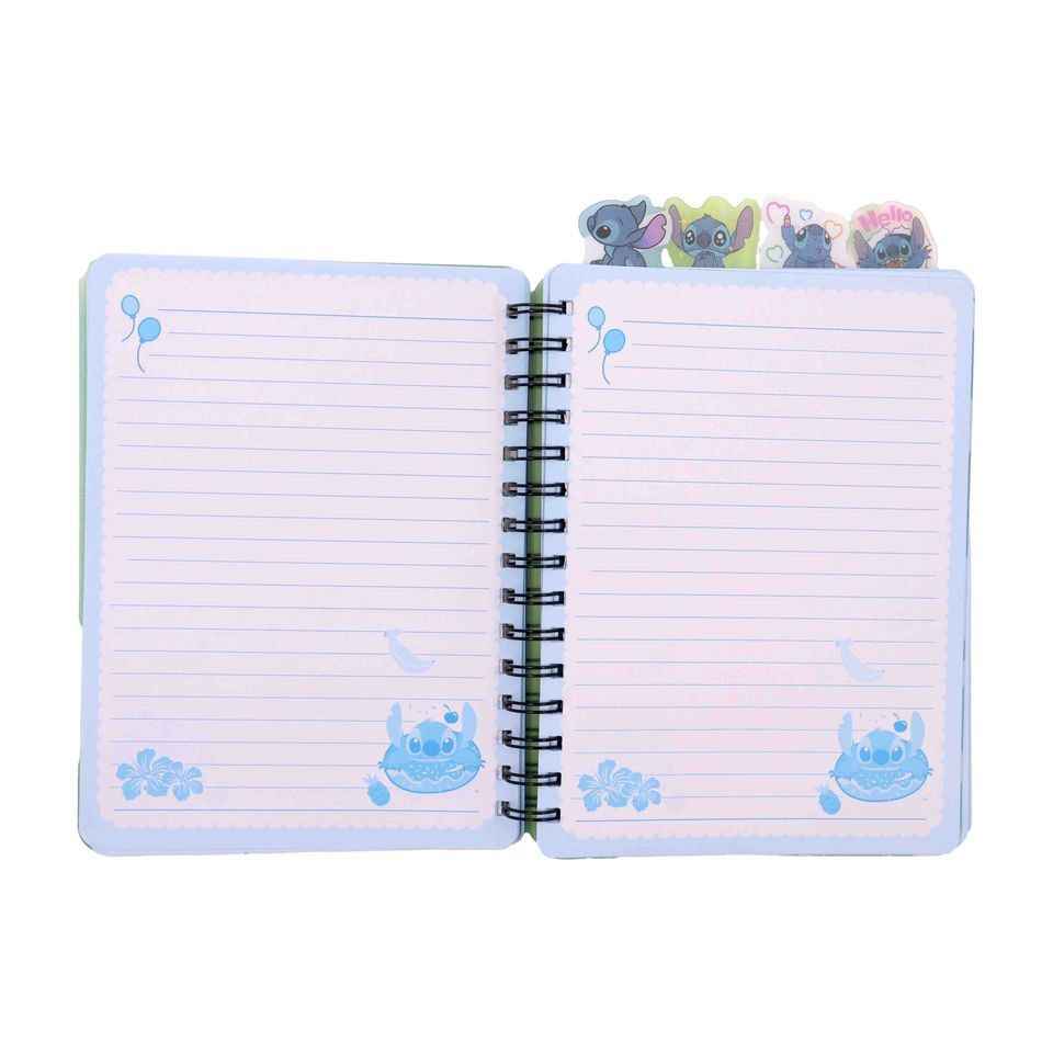 Тетрадка Stitch 100 л. широки редове (холограма)