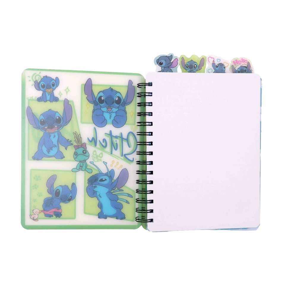 Тетрадка Stitch 100 л. широки редове (холограма)