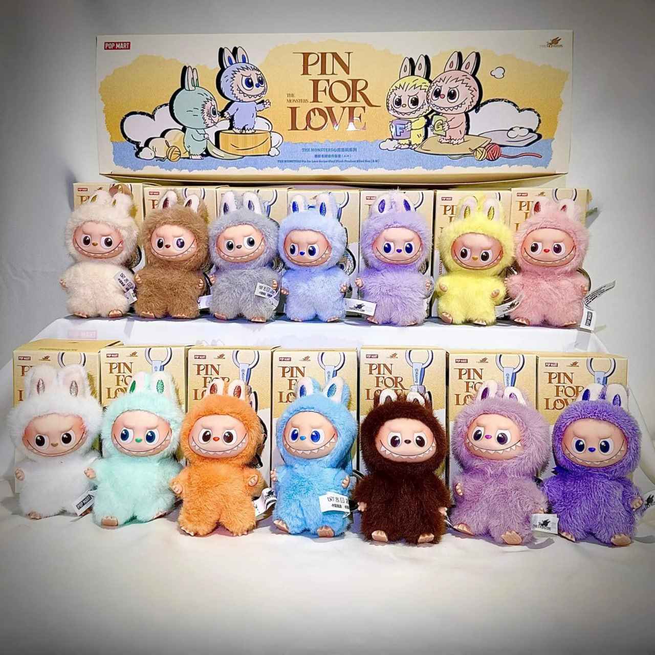 Labubu Pin for Love Series A–M