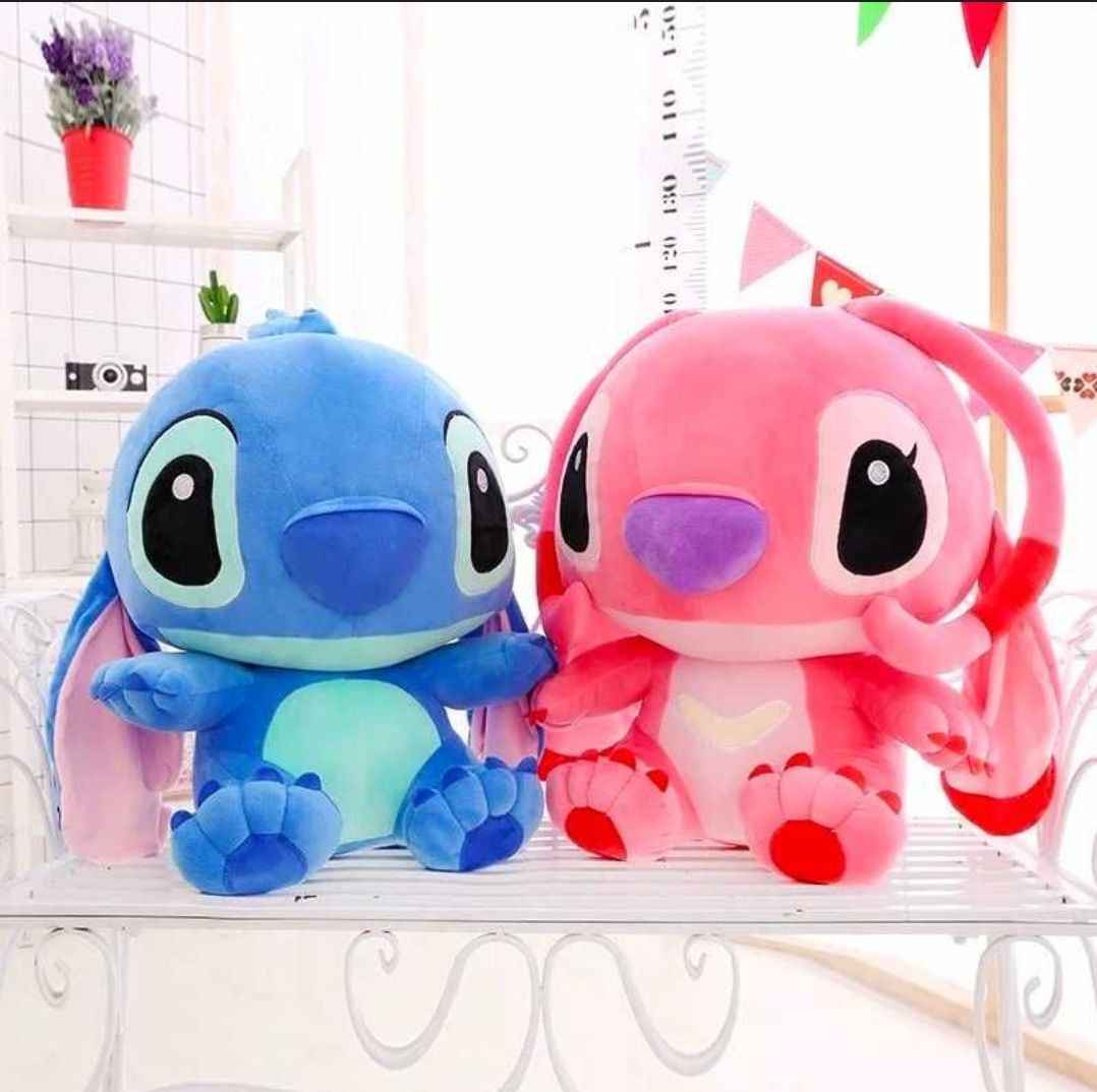 Плюшени играчки Stitch и Angel