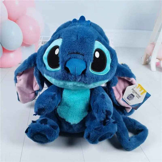 Плюшена раница Stitch – мека, сладка и удобна