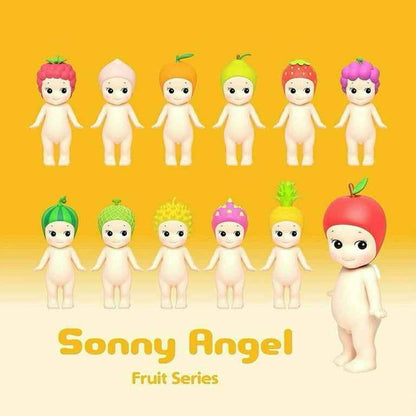 Колекционерска фигурка Sonny Angel Fruit Series с плодови шапки, идеална за деца и събирачи