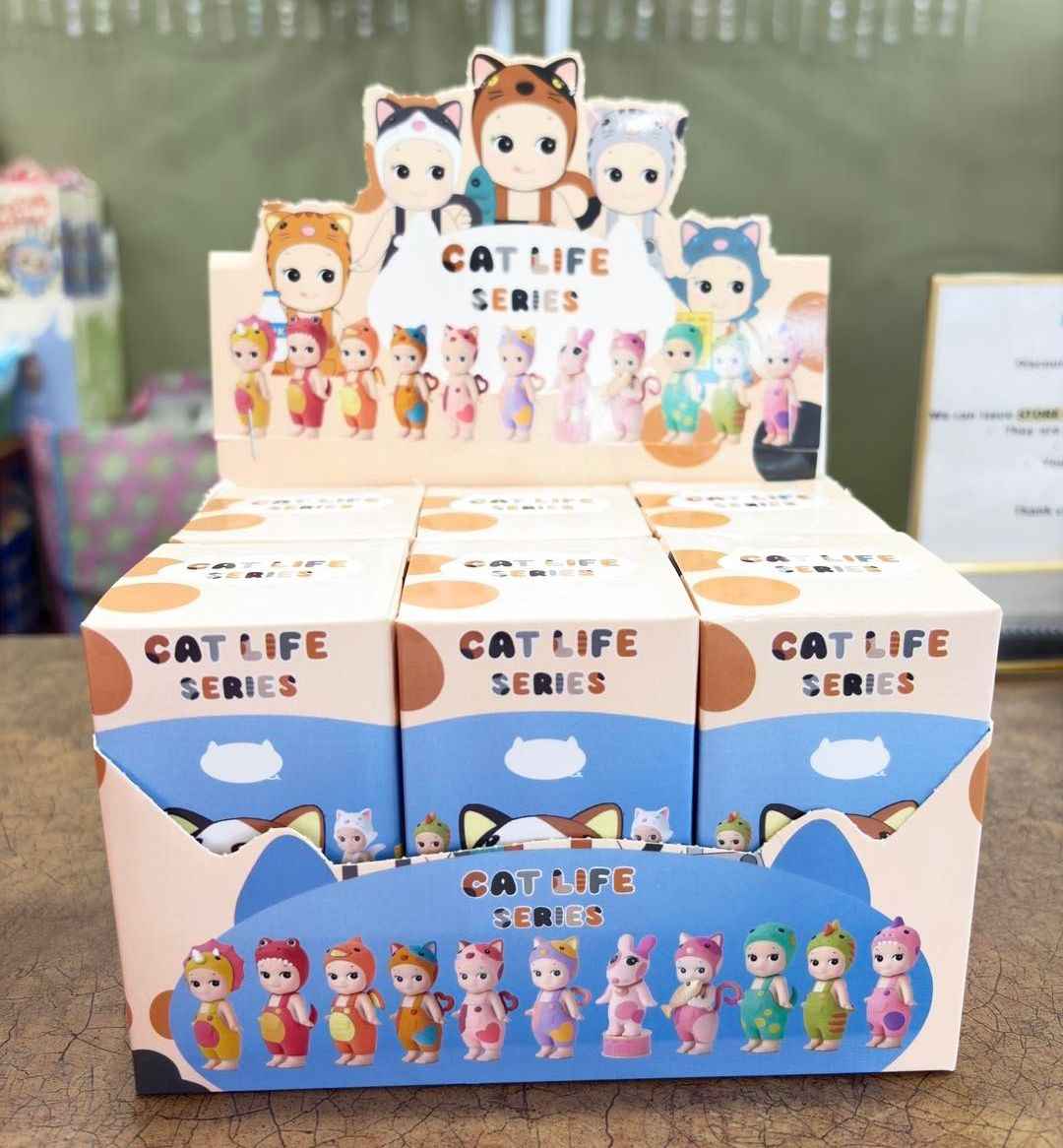 Sonny Angel Cat Life Series – Колекционерска фигурка изненада