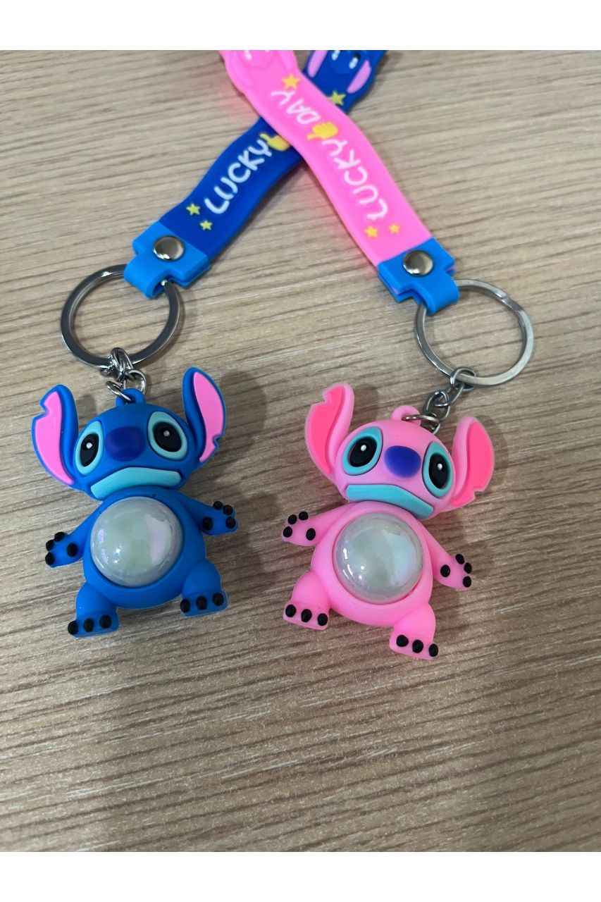 Ключодържател Стич със светещо коремче