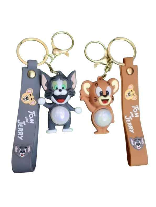 Ключодържател Tom & Jerry със светещ ефект
