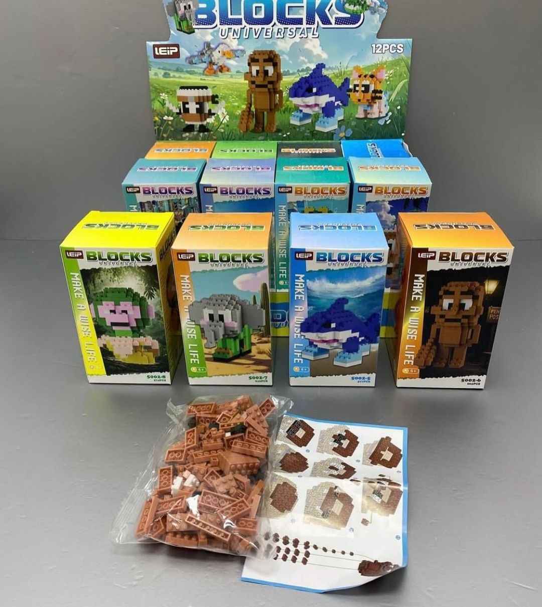 Мини конструктор фигурки – Italian Brainrot Edition