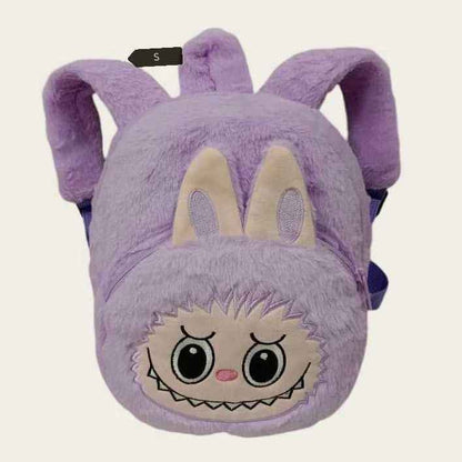 Плюшена детска раничка Labubu с уши – 30 см