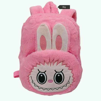 Плюшена детска раничка Labubu с уши – 30 см