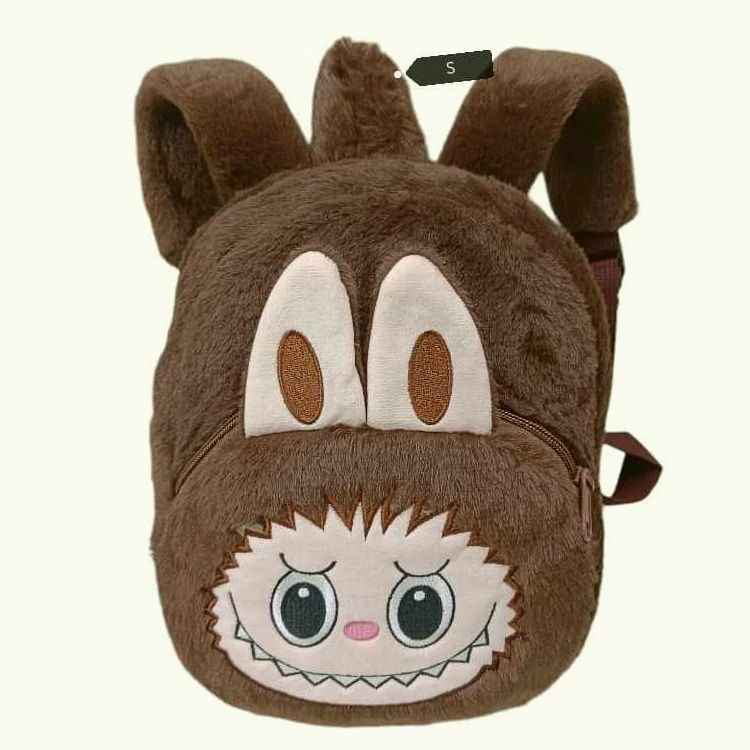 Плюшена детска раничка Labubu с уши – 30 см