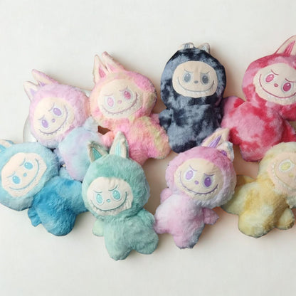 Плюшена играчка Labubu, 27 см (дъга)