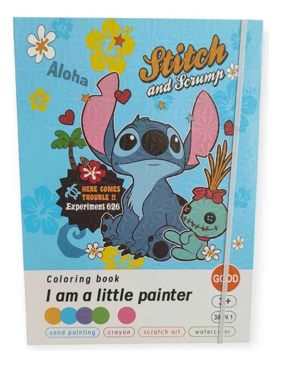 Комплект за рисуване Stitch (37 части)