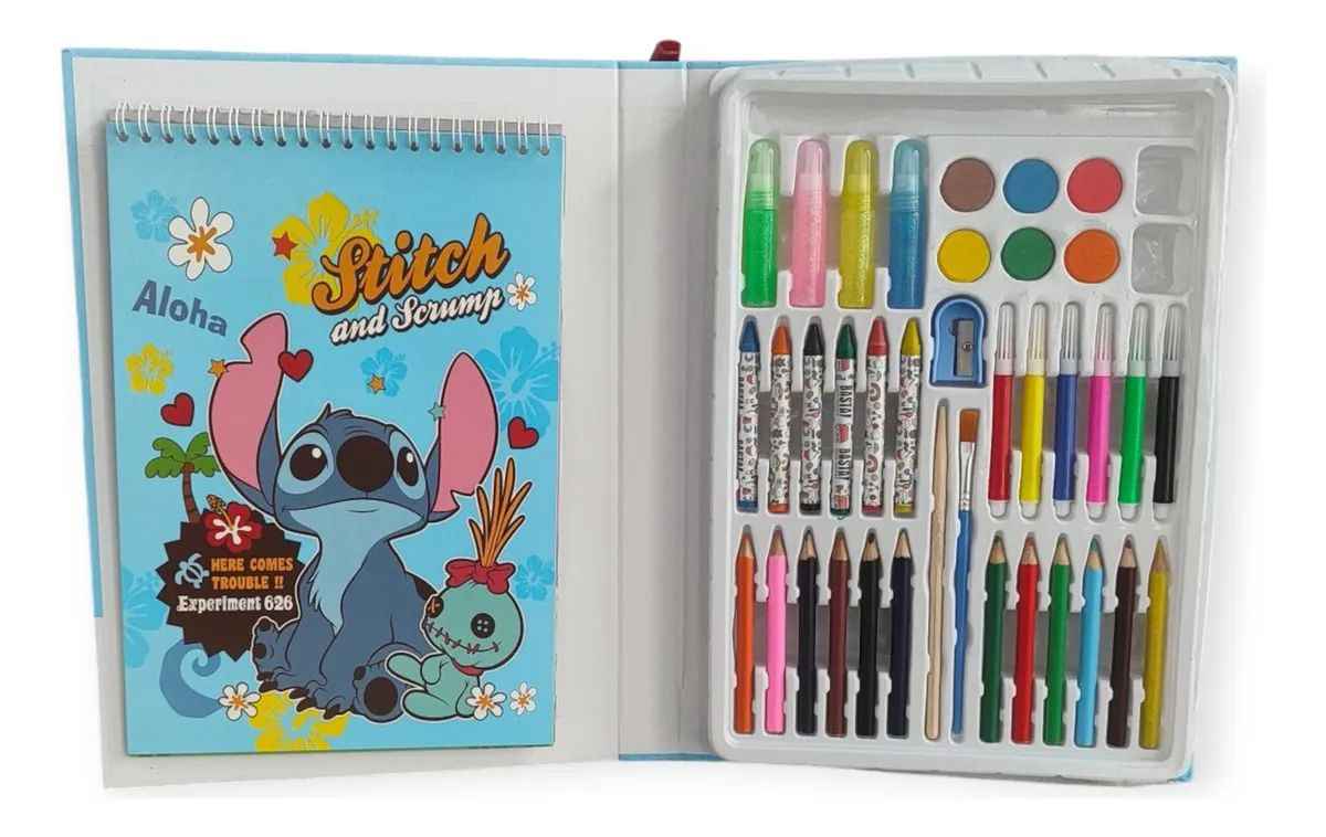 Комплект за рисуване Stitch (37 части)