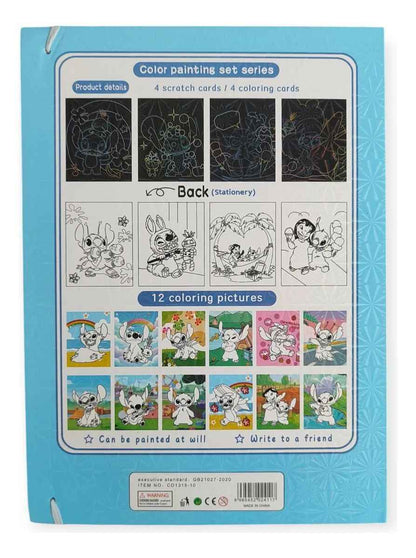 Комплект за рисуване Stitch (37 части)