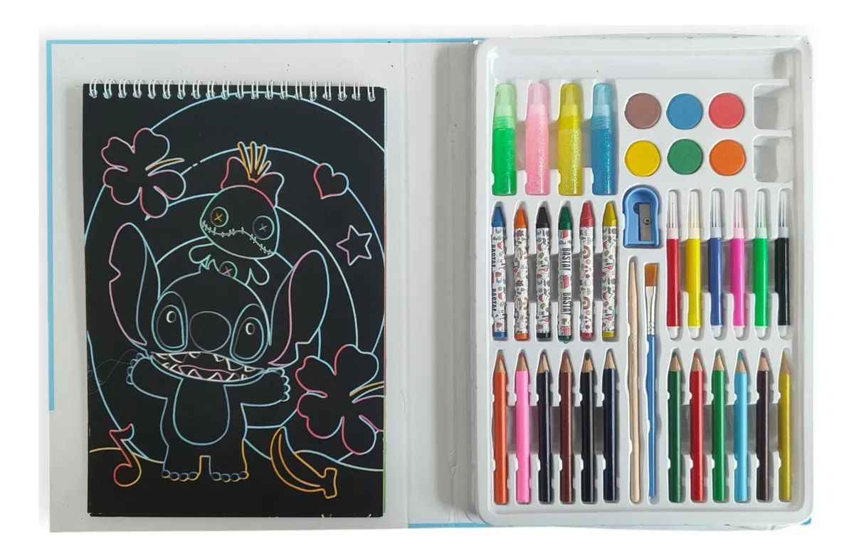 Комплект за рисуване Stitch (37 части)