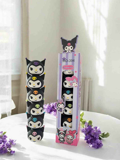 Комплект маркери Kuromi – 6 цвята сладост и креативност