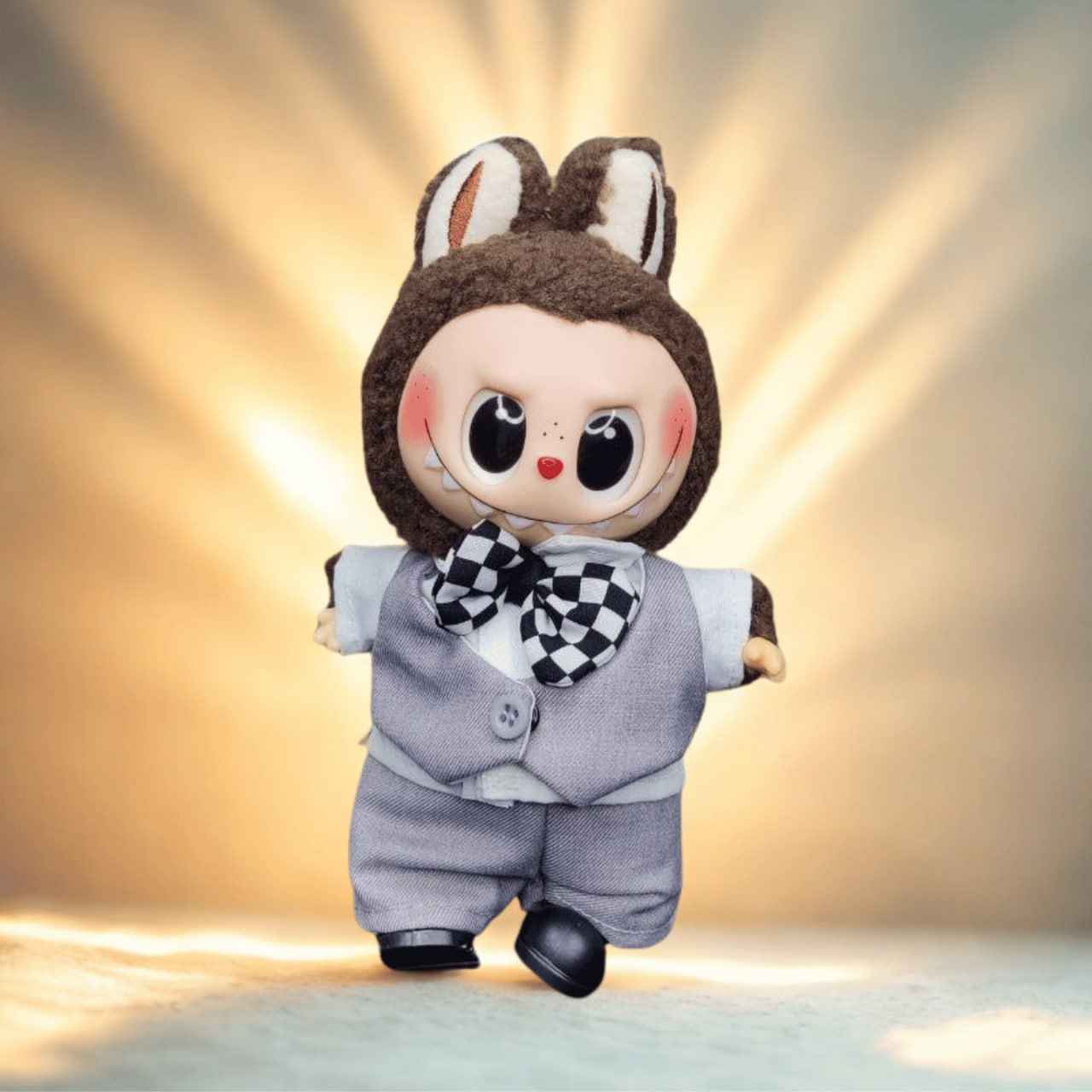 Labubu, готов за сватба - комплект младоженци