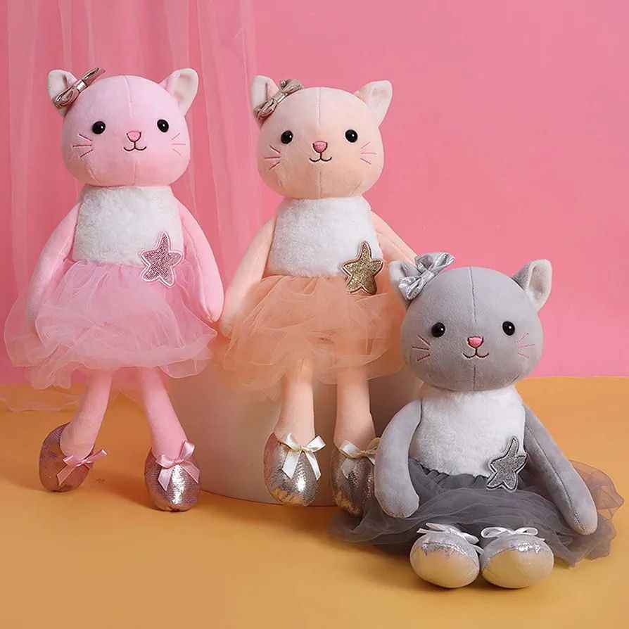 Нежна плюшена  балерина