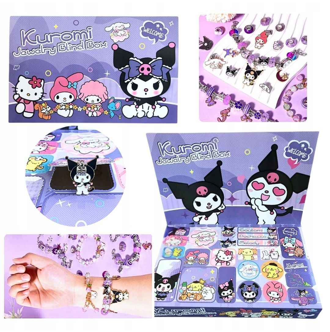 Адвент календар Kuromi Blind Box – 24 бижута изненада