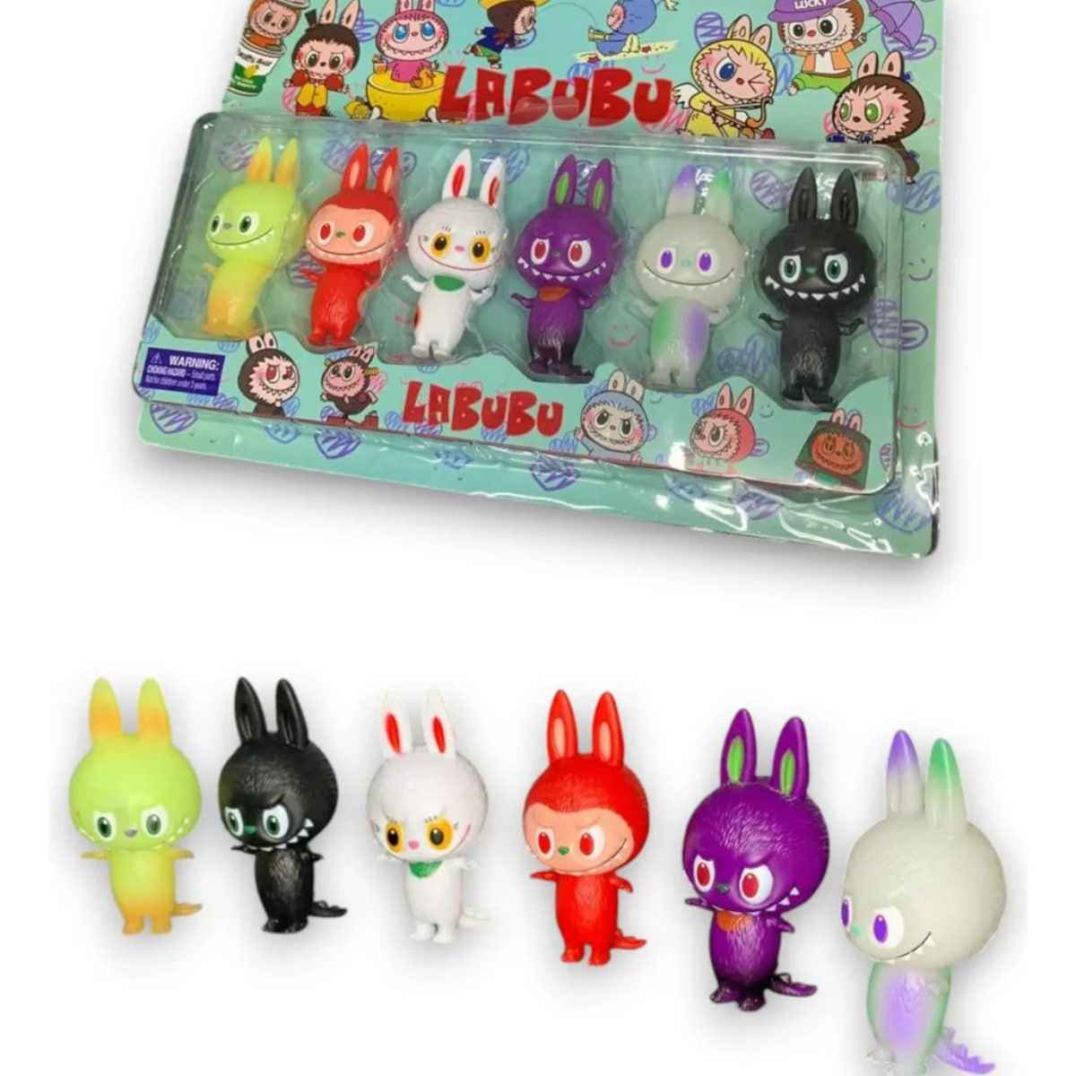 Сет фигури Labubu – Колекционерско издание + светещи в тъмното модели