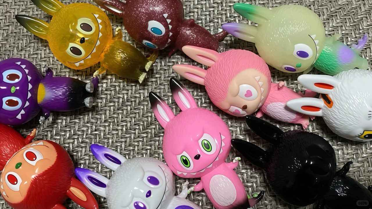 Сет фигури Labubu – Колекционерско издание + светещи в тъмното модели