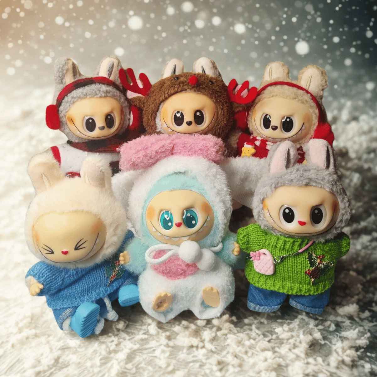 Коледен отряд LABUBU – лимитирана колекция