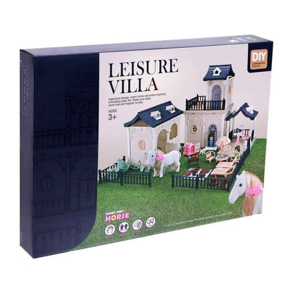 DIY комплект Луксозна Вила с Конюшня – Мечта
