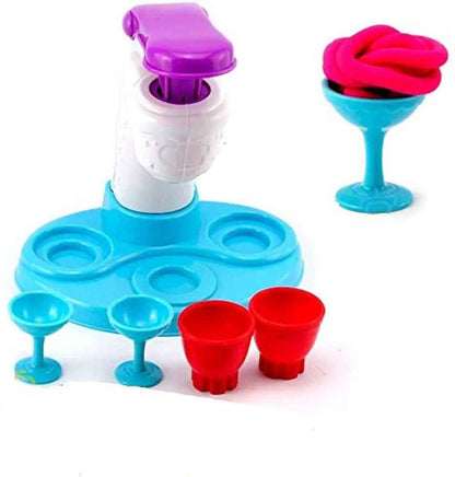 Творчески комплект с пластилин – Сладоледено парти